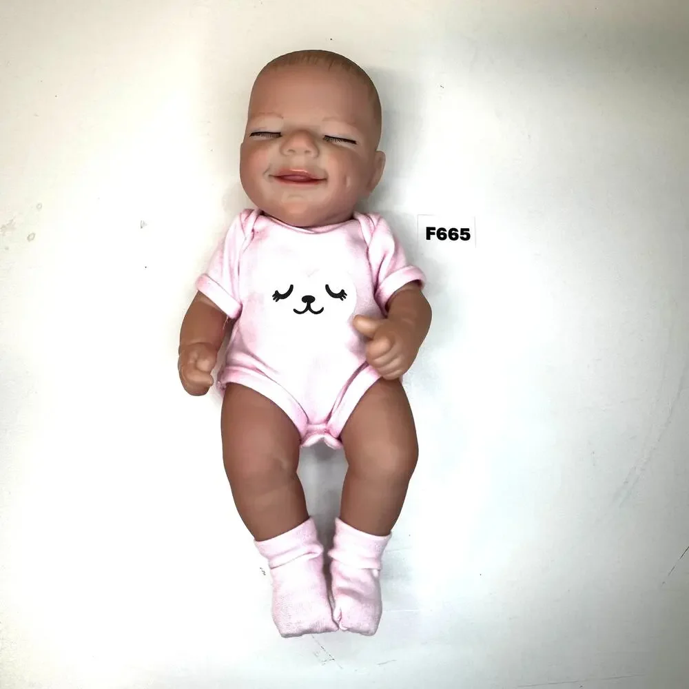 NEW Life like Realistic Sleeping Baby Doll with Dimples Little Baby